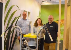 Rembrandt van Meegen (Hortiworld) and Hanne Steel and Jakob Wiens. The fact that the Entomaric is modular and can be mounted on anything makes for enthusiastic responses.