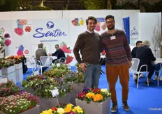 Mattia Silverstein And Maurizio contessotto of Sentier, initial producer or young plants and suppliers all over Europe.