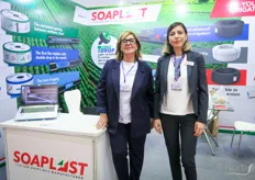 Producer of drip irrigation solutions for both open ground and greenhouse production from Italy, Soaplast has been attending Hortex for several editions. Vietnam and Southeast Asia are promising markets. To the left is Rosanna Mascali, responsible for exports, right of her is Olga Spampinato. 