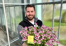 Chris Capps from Express with Nemesia Fairy Kisses new Cassis