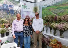 Nitzan and Asaf Nir with Susan Loui (in the middle), who organized this location for the companies.