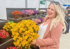Meagan Creighton of Express loving the new Bidens Blazing Star from Danziger.