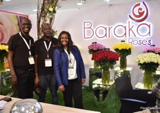 The team of Baraka Roses. They grow roses and 10 summer flower varieties in Ngorika.