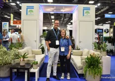 Jos de Boer and Brittany Suarez of ForemostCo. And during the show, they won the Retailer’s Choice Award.