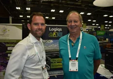 Dennis van Dijk and Edwin Hoenserdos with Logiqs, supply from manual to fully automated bench systems. 