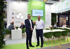 Jaime Munoz and Jorge Garces of Logiztik Alliance Group, a freight forwarder in Ecuador and Colombia. They have offices in the US and the Netherlands. They offer freight forwarding, warehousing and distribution.