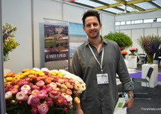 Rafael Vaca of Gypso Flowers, growing summer flowers in Ecuador.