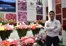 Serio Cadavid of Multiflora, they grow many different flowers but focus on carnations and spray carnation in Colombia.