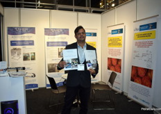 Julio Asencio of Uvrer, a French company that offers turnkey disinfection solutions for the horticulture industry.