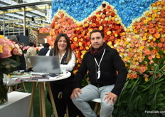 Maria Cristina Araque Monteros Fausto Monteros of Monterosas, an Ecuadorian Grower of roses.