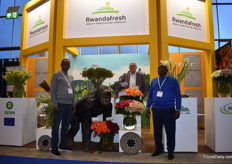 Godfrey Gakwandi of Oxfam, Willem Versteegh of the Embassy of the Republic of Rwanda and Janvier Ugeziwe or Duhamic-ADRI.