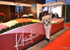 Lucy Yinda of Kikwetu Flowers "We met a lot of our existing an new clients at the show."