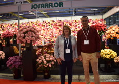 Maria Isabel Lopez and Cesar Rodas of Josarflor.