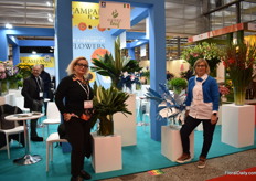 Maria Vuolo and Rosa Vuolo of Green leaf producing greens in Italy.