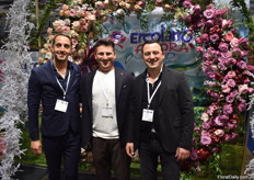 Fabio Fauciulo with brother Ercolano of Ercolano Flora from Italy.