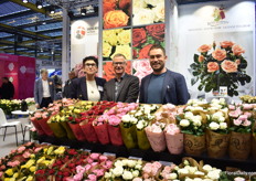 The Eskelund family, from left to right: Rosa, Harley, and Anders.