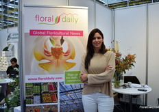 Alejandra Restrepo of Ball SB was also visiting the show.