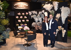 Cinza Barla and Gianpaola Benini of Liguria Blumen.