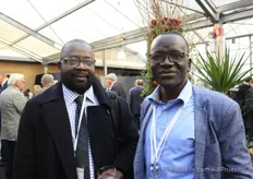 Joe Monyue Cassell, Floriculture Africa & Mr. Clement Tulezi, the Kenya Flower Council.