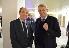 Tim Briercliffe, secretary general of AIPH and Jan-Dieter Bruns, Bruns Pflanzen Export