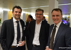 Gerhard Bijl, Fred van Tol and Yme Plas, all Royal FloraHolland