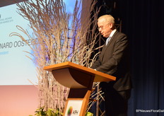 Bernard Oosterom, president AIPH, welcomes the nominated companies, sponsors and other guests