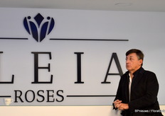 Luis Corella, owner & executive president & master mind of Aleia Roses. Only the name he did not come up with himself. Together with the logo, it is a proposal by a marketing bureau. Aleia is a non-existing girls name, having a kind and sweet tone to it, besides being easy to pronounce by people from all over the world. The logo, on the other hand, is both a crown, a diamond and a rose (and e heart?).