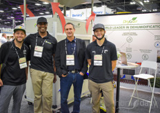 Samuel Thomas & Arthur Trukhin with Strawberry Farms are visiting David with Bellpark Horticulture & Ziv Shaked with Drygair