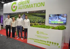 Patrik & Helena Borenius, Tero Rapila & Ville Wilkman with Green Automation. 