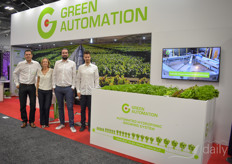 Patrik & Helena Borenius, Tero Rapila & Ville Wilkman with Green Automation. 