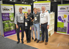 Jom Olmsted, Jack Maruna, Paul Koole, Veronica Cervantes & Harman Gilbert with Biobest. Much attention for the solutions for medical cannabis and of course for the Asperello.