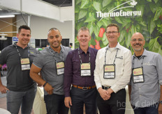 Ruud van Aperen with MJ-Tech & Freddy Sarkis with Meteor are visiting John Froese, John Quiring & Mark Duczman with ThermoEnergy.