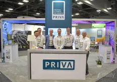 The team with Priva North America was of course present on the show. 