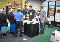 There was a lot of attention for their products.