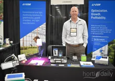 Dave Johnson with Li-Cor shows the products making it possible to measure the light within your greenhouse or indoor farm.