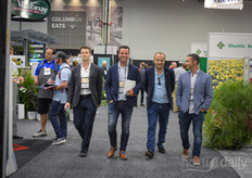 It might seem as if the Havecon team has a new team member (on the left) but as far as we know it's not the case and Henk Verbakel, Adnan Tunovic and Jon Adams were representing the company with the three of them.