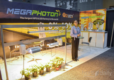 Peggy Chen with Megaphoton