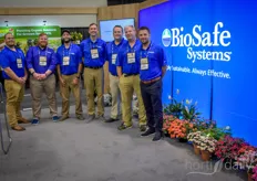 The team with BioSafe Systems brought the SaniDate MDS, making it able to control your irrigation system and the data collected from the system via your cellphone. 
