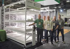 The racks of PIPP horticulture (Greenhaus Industries) gained a lot of attention at the show.