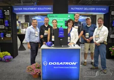 The Dosatron team shows the water treatment solutions and the nutrient delivery systems. They provide solutions to both big growers as smaller companies, making it possible to gain more control over your irrigation.