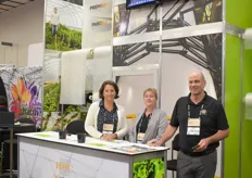 Amy Lynch, Elizabeth Nyberg & Colin Field with RPC BPI Horticulture.