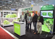 The Illumitex team showed their Illumitex HarvestEdge Extra Output, that was released this year. In the photo David Wagner, Dennis Riling, Joel Enns, Jordan Goulet & Wes Eaton.