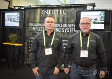 Kevin Van Wingerden & John Lelie with Enertec Engineering, providing complete system design for energy systems.
