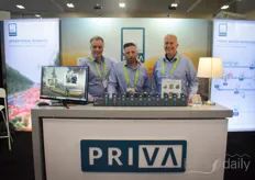 Nah it's not! Here we have the familiar faces: Henry Vangameren, Dave Taylor & Bill Whittaker with Priva North America.
