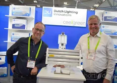 And here we have Pepijn Looijaard with Dutch Lighting Innovations and Pete Hendriksen with Cee Green! Earlier this year Pete informed us about reducing root diseases in strawberries: https://www.hortidaily.com/article/9124911/reducing-the-chance-of-root-disease-in-strawberries-with-growing-mats/ 