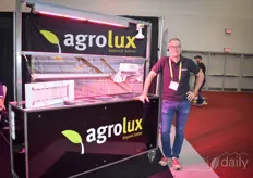Denis Dullemans with Agrolux shines bright like his lighting solutions!