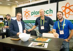 Cees de Groot, Rob Brinkert & Jeff McFadden with Plantech.