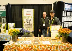 Mike and Tyler Jacobs show Hemp Sense. This project is made out of a byproduct from CBD production and can be added to substrate to offer better retainability.