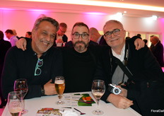 Carlos and Jose with Floramedia and Alberto with Garden Magazine