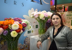Rosanna di Sicignano with Italian Flowers&Green